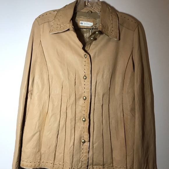 Zucchero Women’s Leather Jacket - Italian - Picture 6 of 8